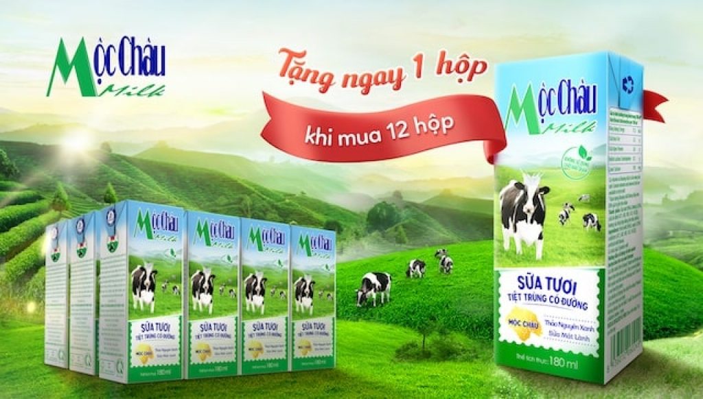 Top các đại lý sữa Mộc Châu tại Hà Nội